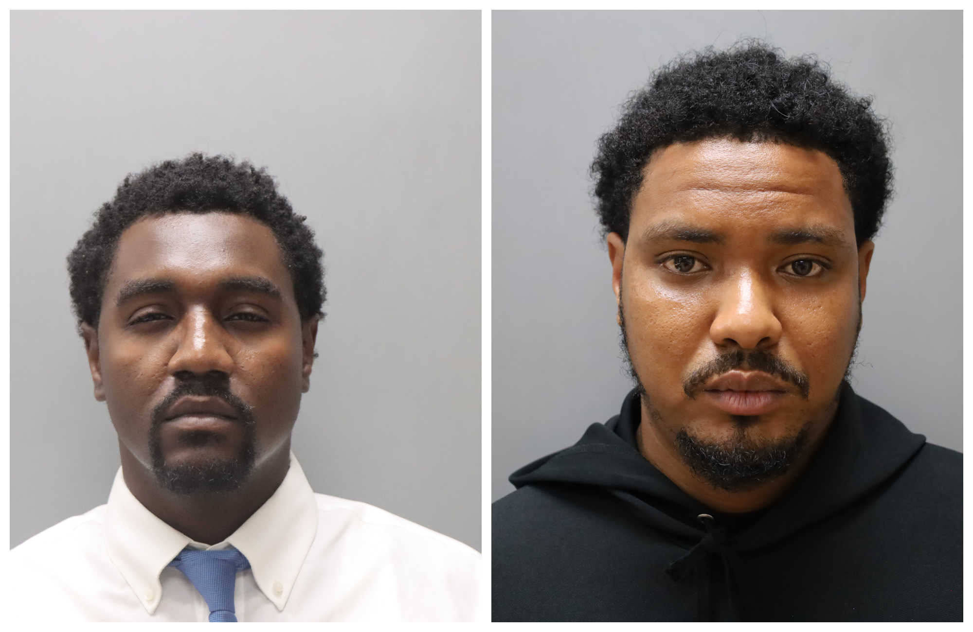 From left to right, Anwar Gregory, 32, and Lavelle Campbell II, 27.