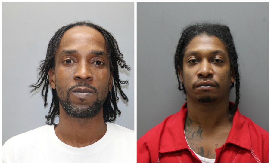 Mugshots of Rasokemo Archibald and Tyler Labbarie.