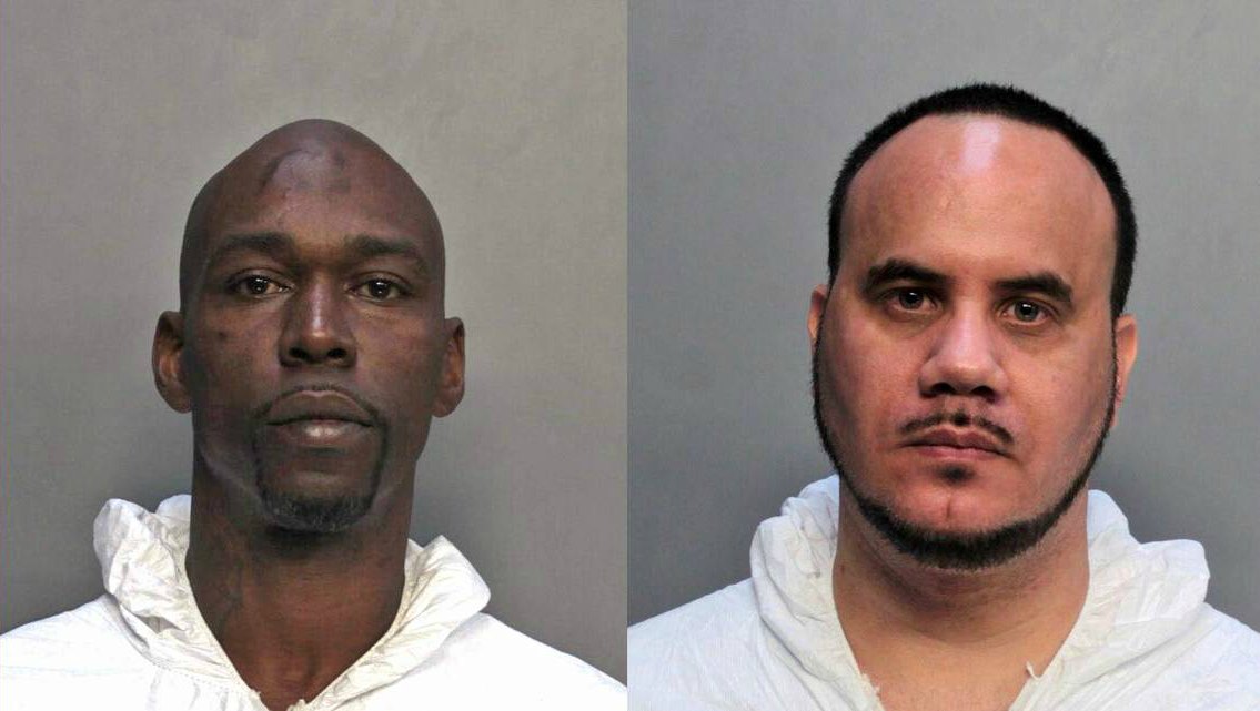 Ralph Benjamin, left, and Hector Ledesma, right. Both men have been charged with attempted, premeditated murder.