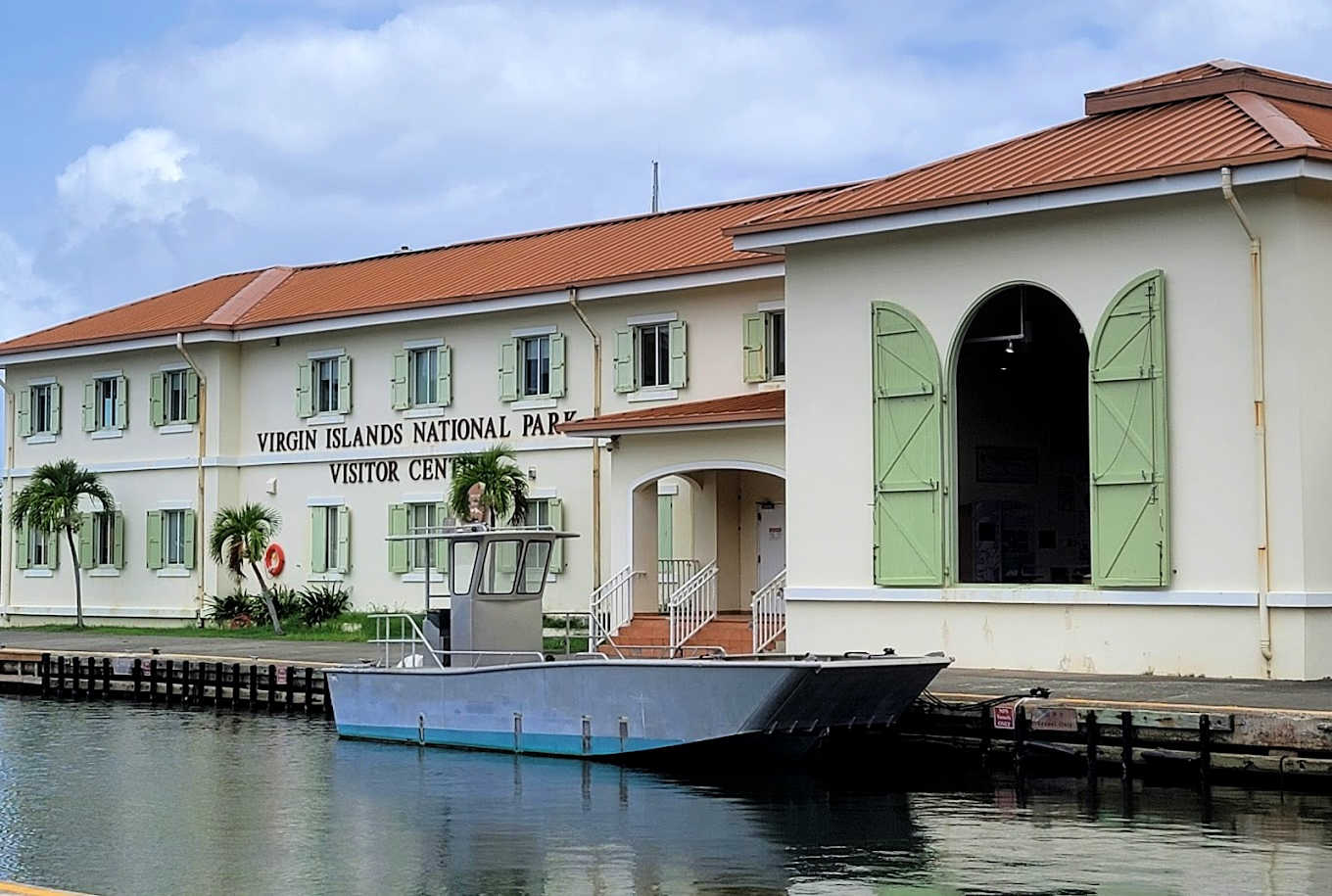 Cruz Bay Visitor Center in St. John, USVI
