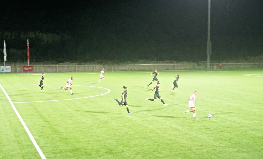 DC United and the Bermuda Football Team play at Friendly match on St. Croix.