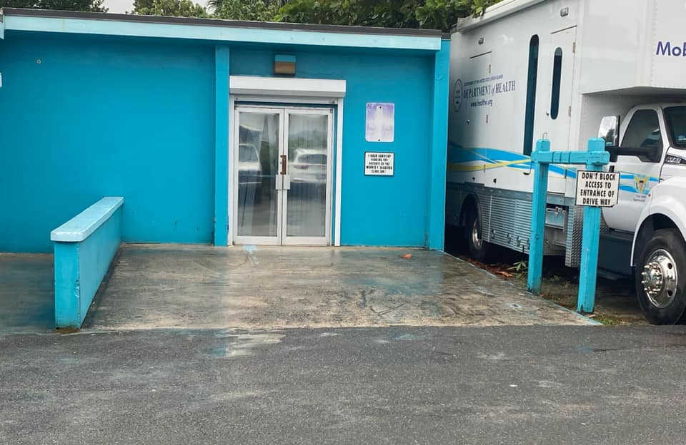 The Morris F. DeCastro Clinic in St. John.