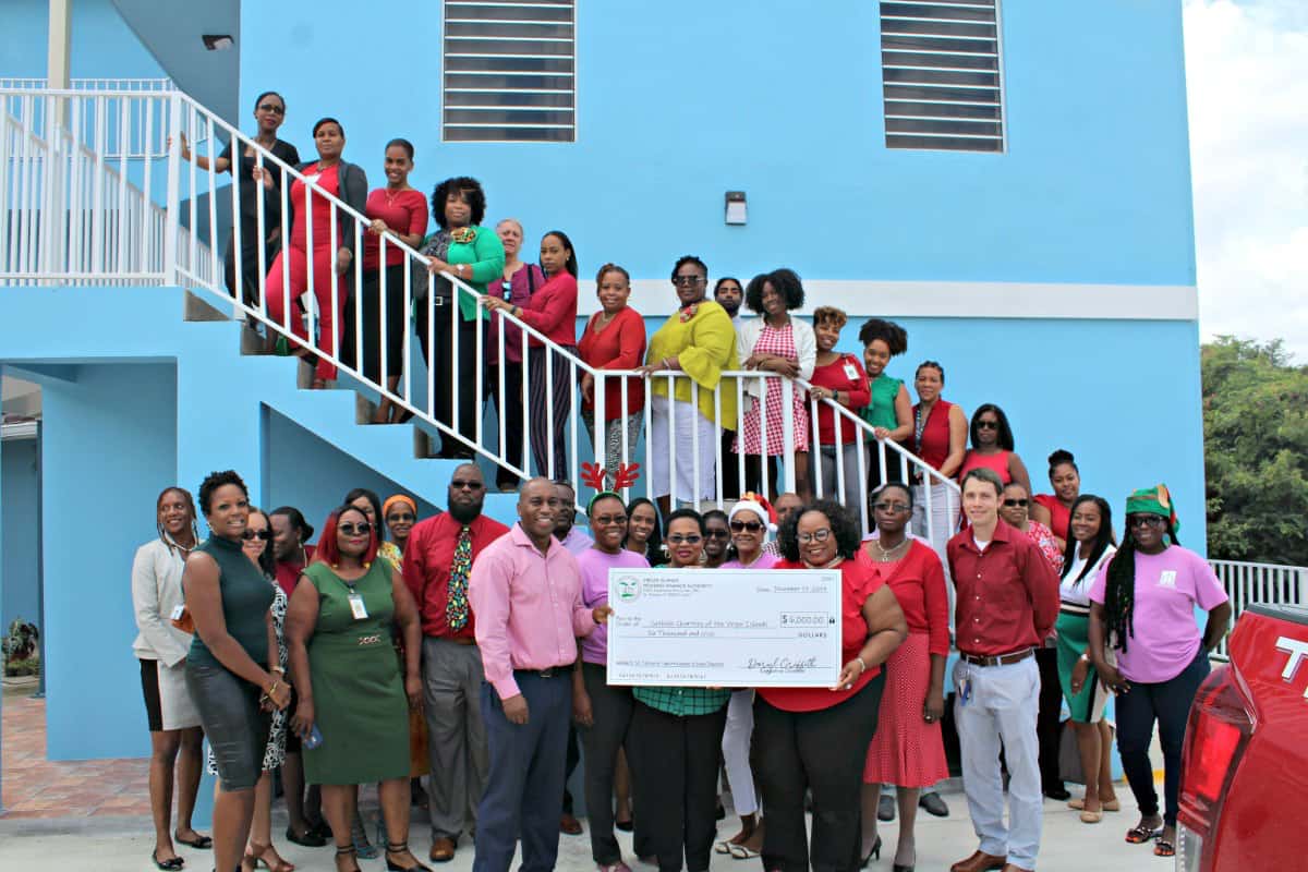 VI Housing Finance Authority Employees Raise $6,000 to Furnish Transitional Housing Units for Homeless