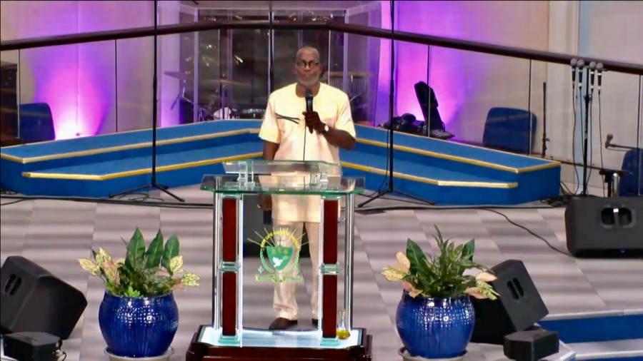 Bishop John Ivan Cline of New Life Baptist Church in Duff’s Bottom, Tortola.