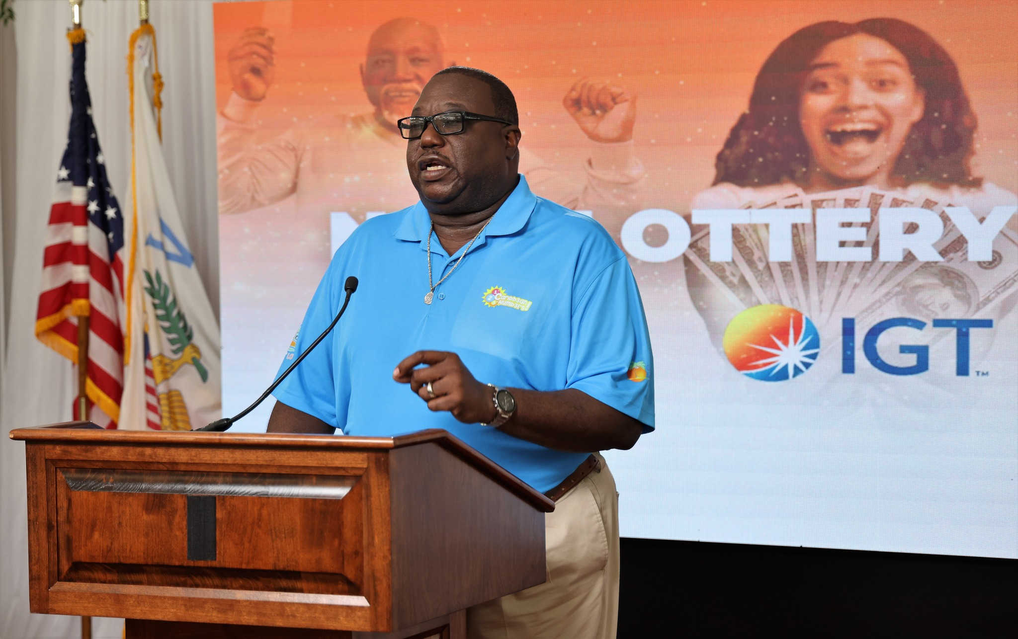 VI Lottery Executive Director Raymond Williams.