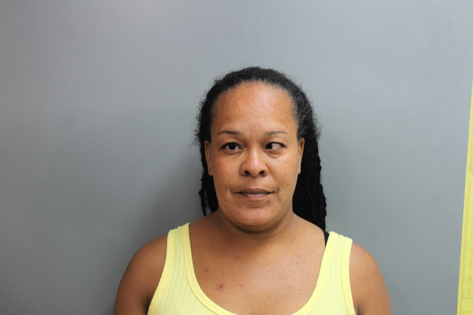 Mugshot of Tashema Hutchinson.