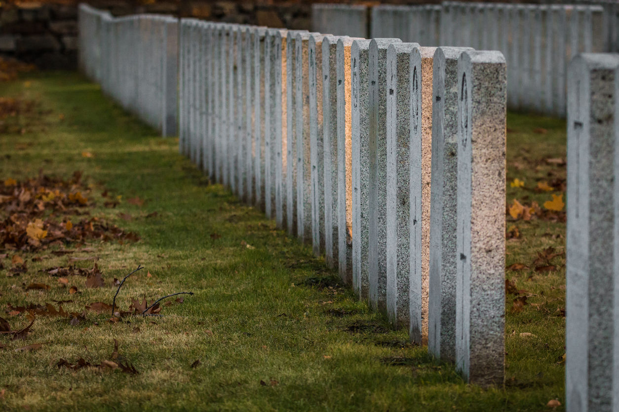 War Heroes' Headstones