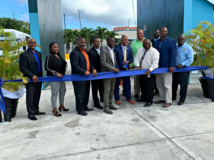 Public Works Completes VITRAN Operations and Maintenance Facility in St. Thomas