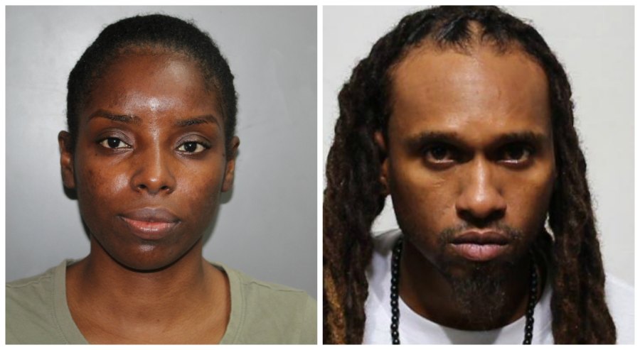 Michelle Wakefield and Tony Elizee.