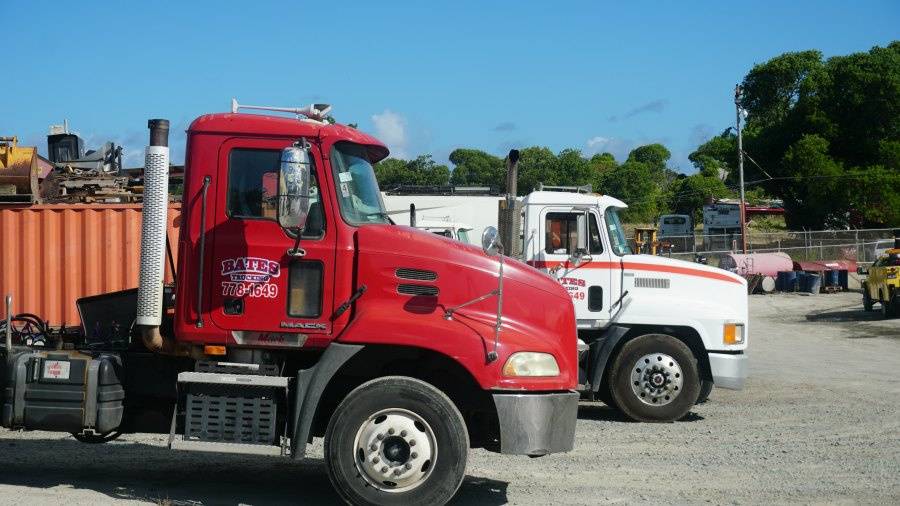 Bates Trucking headquarters in Peter's Rest, St. Croix
