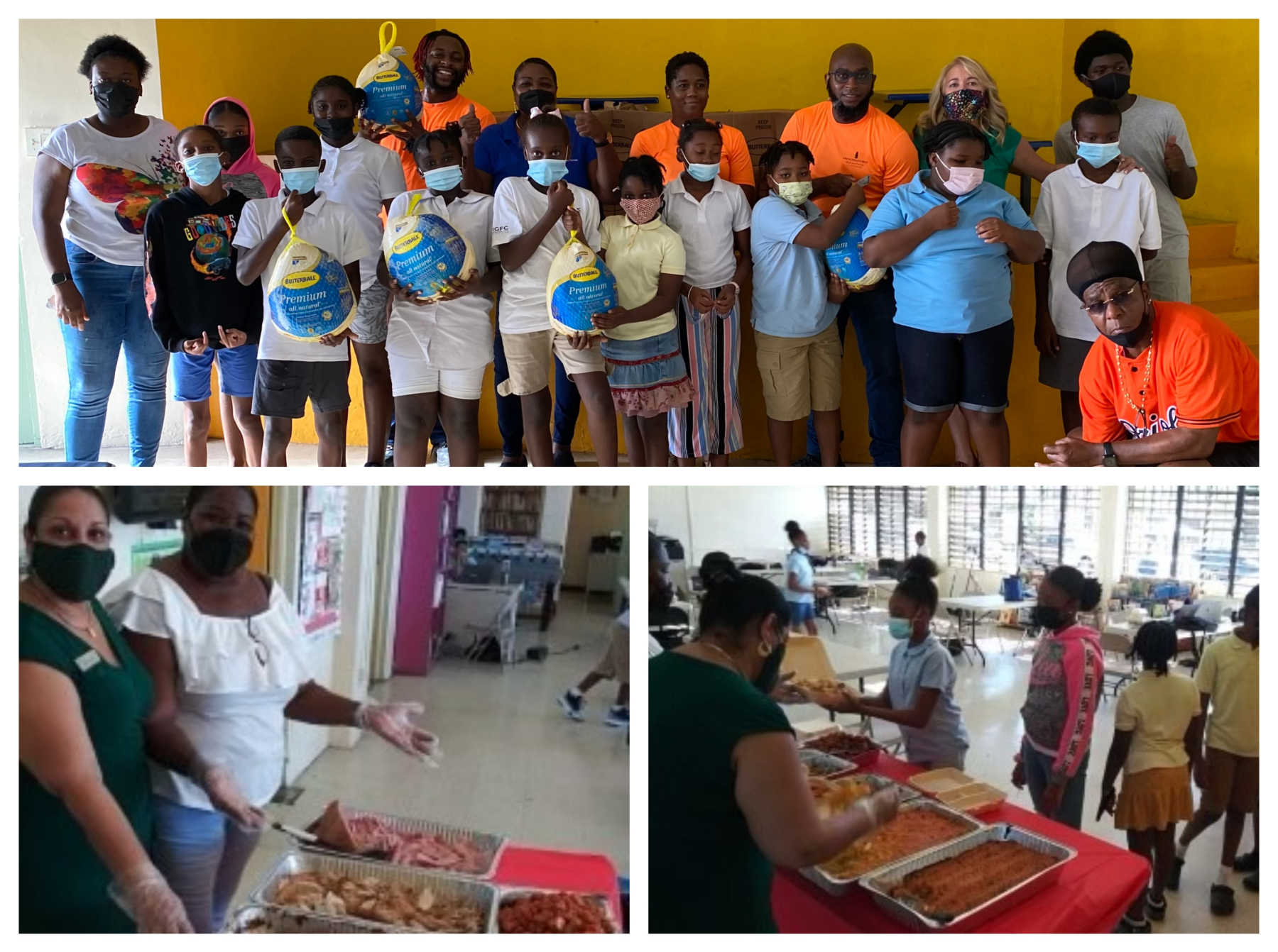 Frenchman’s Reef and USVI Hotel and Tourism Association Spend Thanskgiving With Boys and Girls Club