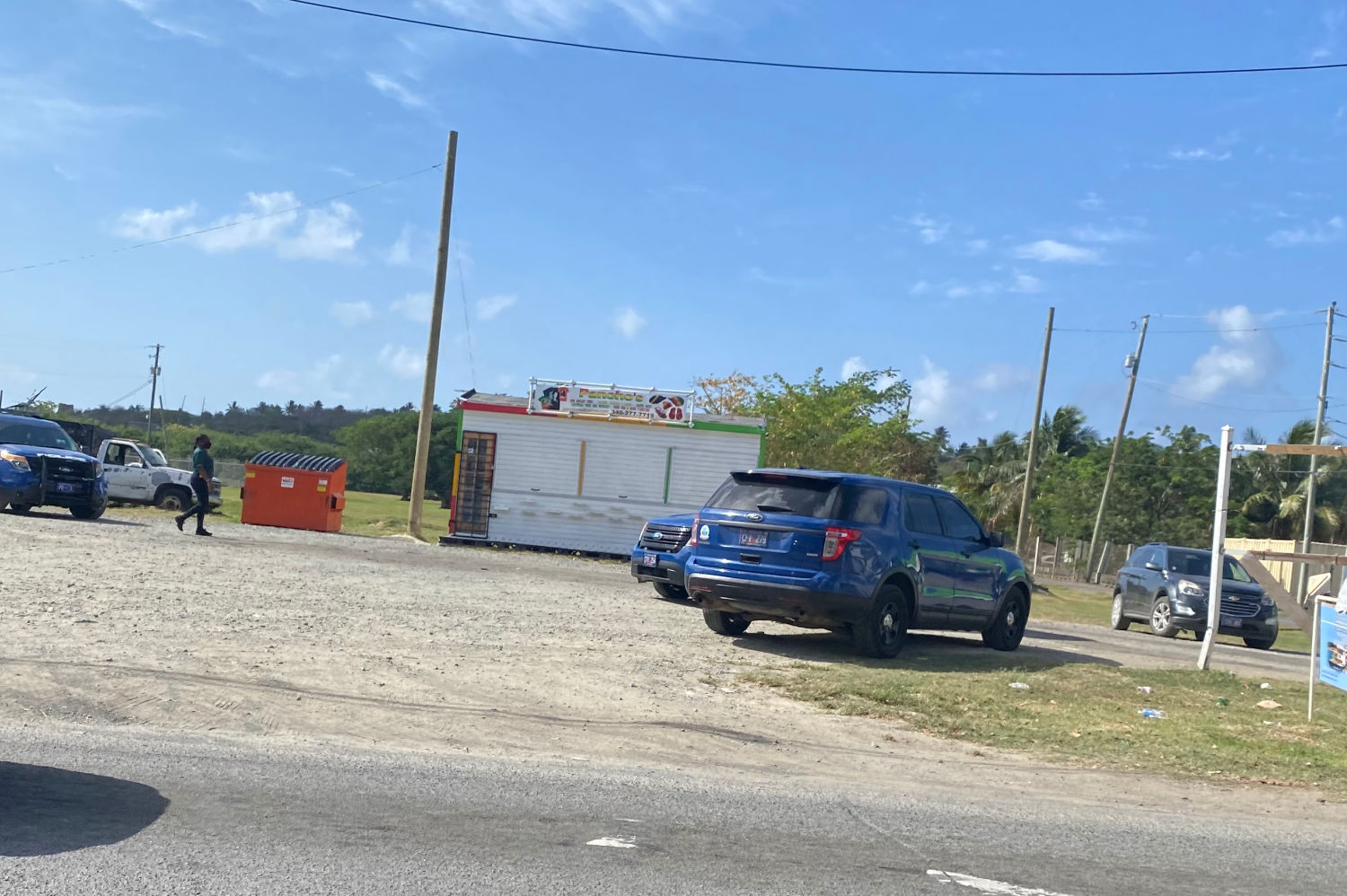 Police on Tuesday morning continued their investigation into a shooting incident that occurred the night before at the Cash & Carry store.