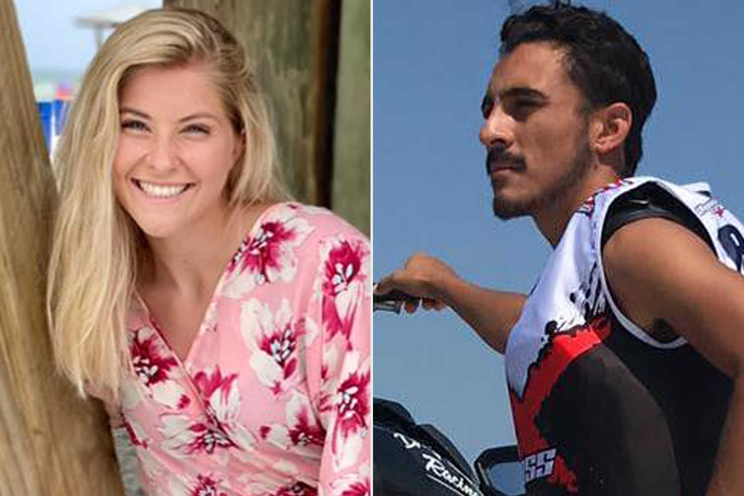 Skylar Mack, 18, of Georgia, and Vanjae Ramgeet, 24, of the Cayman Islands