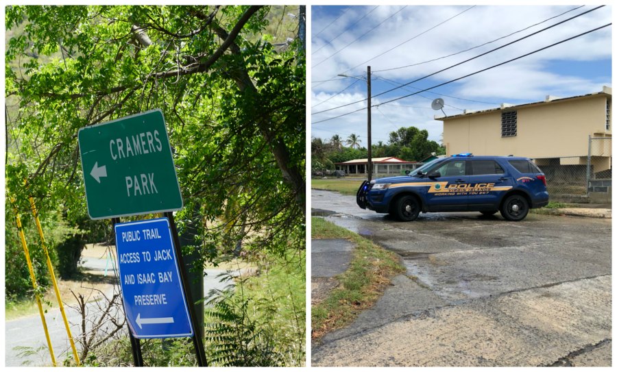 Body of Man Found in Bushes at Cramer Park; Police Classify Death as Homicide. In Sion Farm, No Injuries Reported as Gunshots Rattle Community.