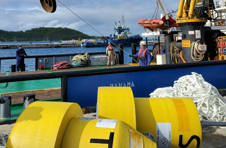 DPNR Deploys New Fish Aggregate Devices Territory-Wide