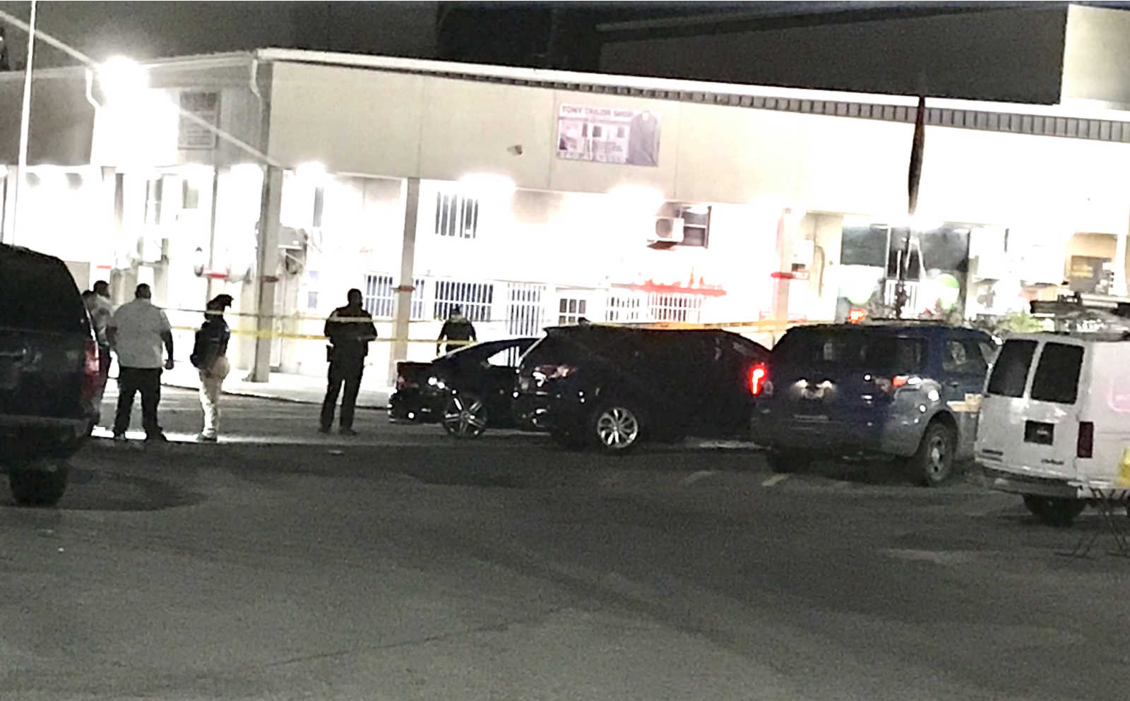 Scene of Four Winds Plaza shooting.