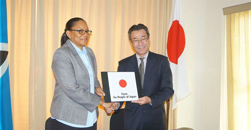 Japan, St. Lucia Team Up on Environmental Project