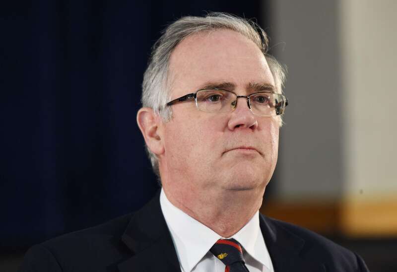 BVI Governor John Rankin, appointed by UK's King Charles III.