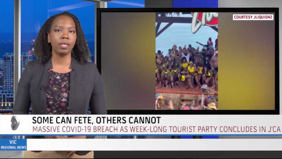 Massive Tourist Party in Jamaica Allowed to Happen While Jamaicans Get Arrested for Lesser Covid-19 Violations