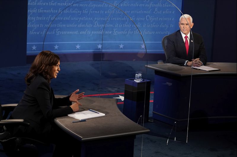 Senator Kamala Harris and Vice President Mike Pence participated in the only vice presidential debate of the 2020 U.S. General Election.