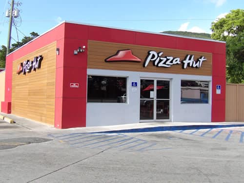 Masked Men With Handguns Rob a Pizza Hut in St. Thomas of Undisclosed Amount of Cash