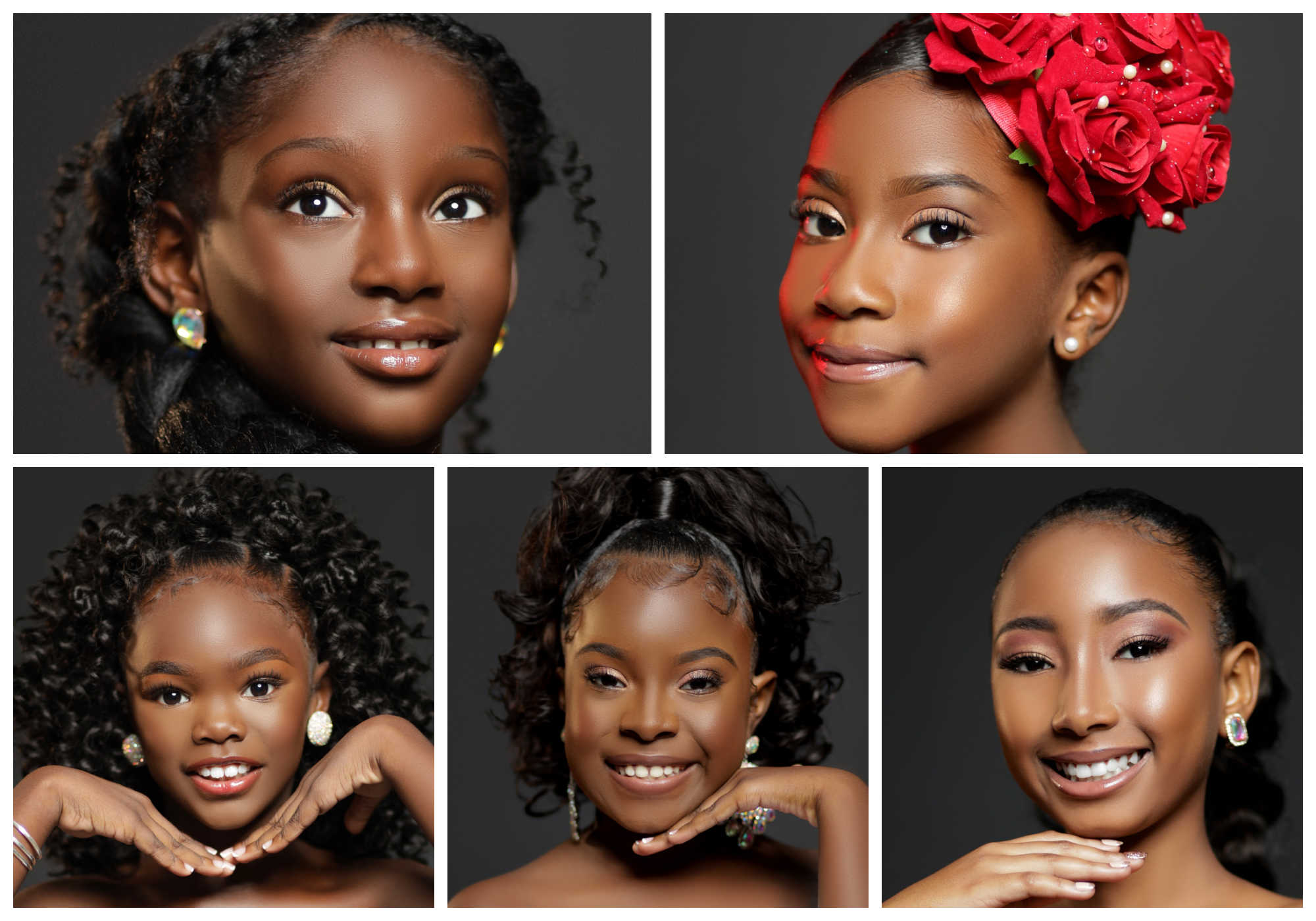 A collage of the Princess and Duchess Show contestants, scheduled for Sunday, Dec. 11, 2022.