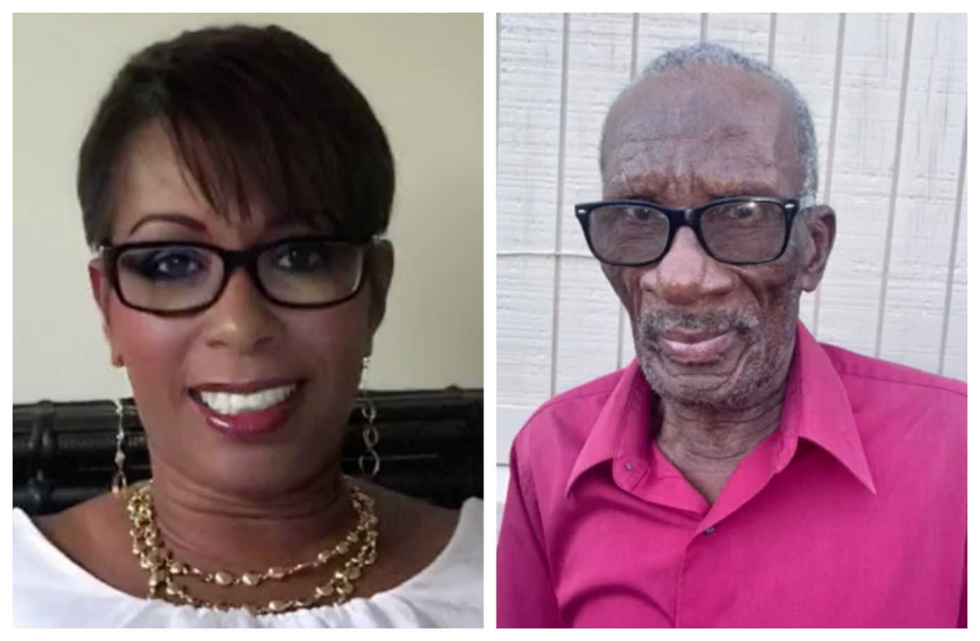 Vax-to-Win $100,000 Lottery Winners Naita Salmon on St. Croix and Raphael Farrington in the St. Thomas-St. John District.