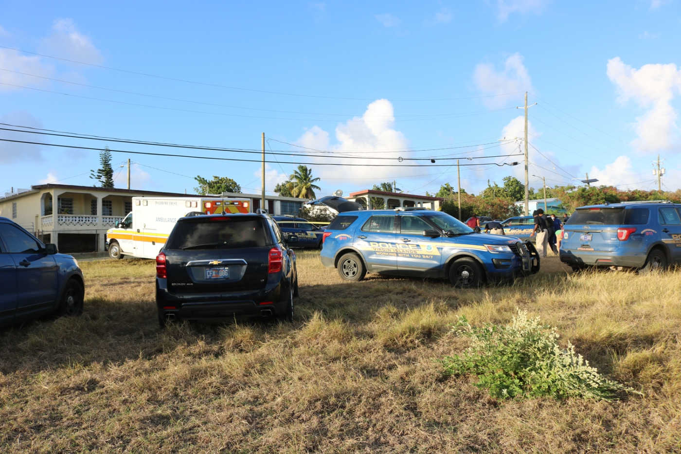 Scene of Sion Farm Shooting on April 1, 2021
