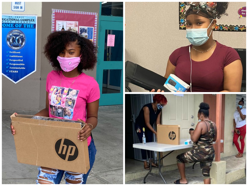 Dept. of Education Distributes More Than 250 Laptops; Mifi Internet Devices Distributed to Eligible Public-school Students