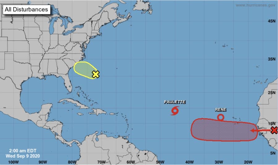 Weather System Expected to Leave African Coast Thursday Shows Promise of Development