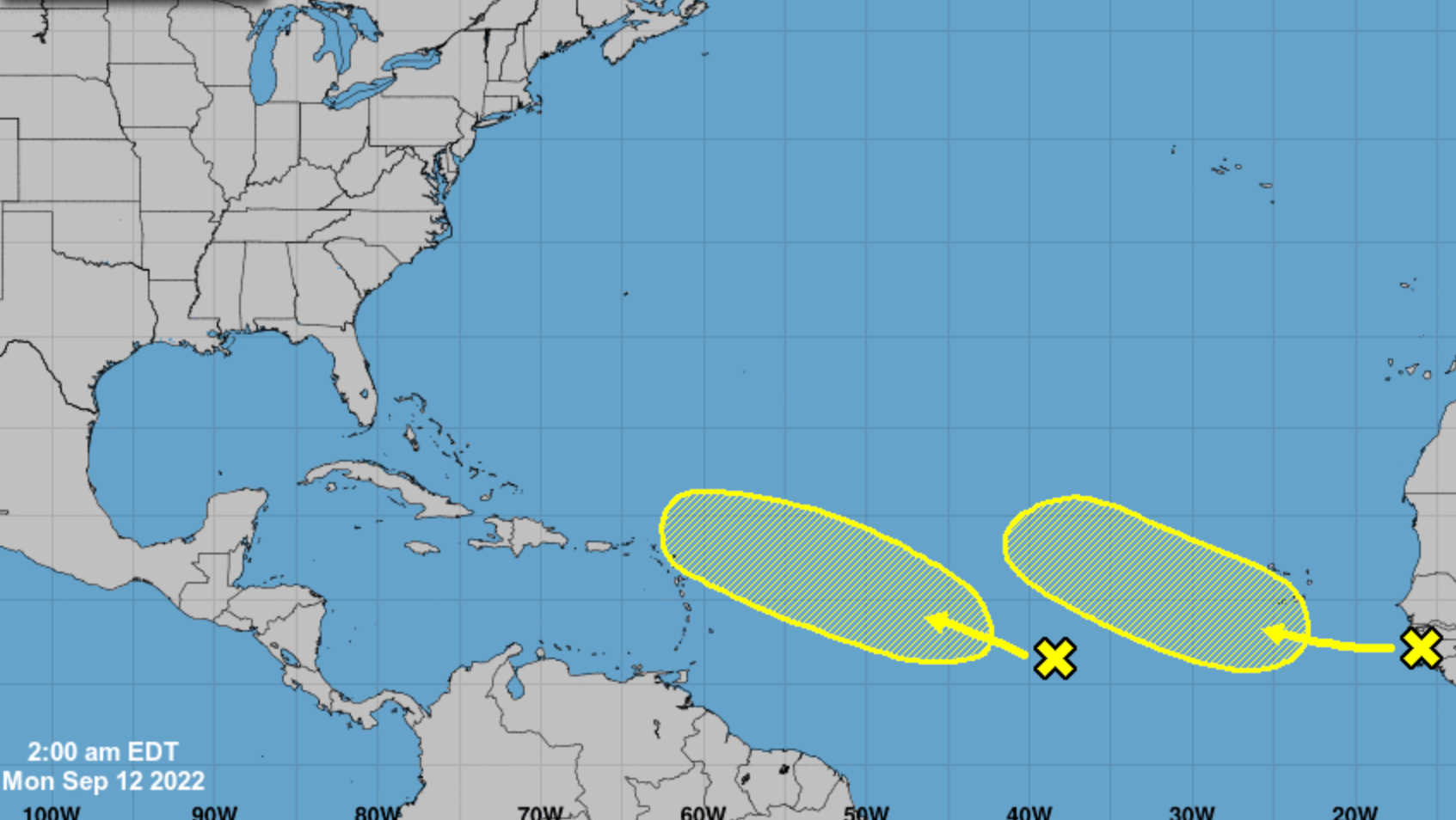 Gradual Development Possible For Tropical Wave Located East of Windward Islands