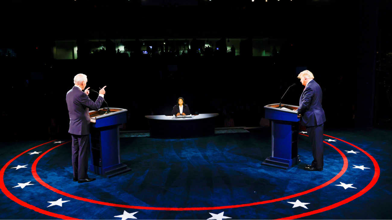 President Trump and Candidate Joe Biden face off in final debate before Nov. 3 General Election.