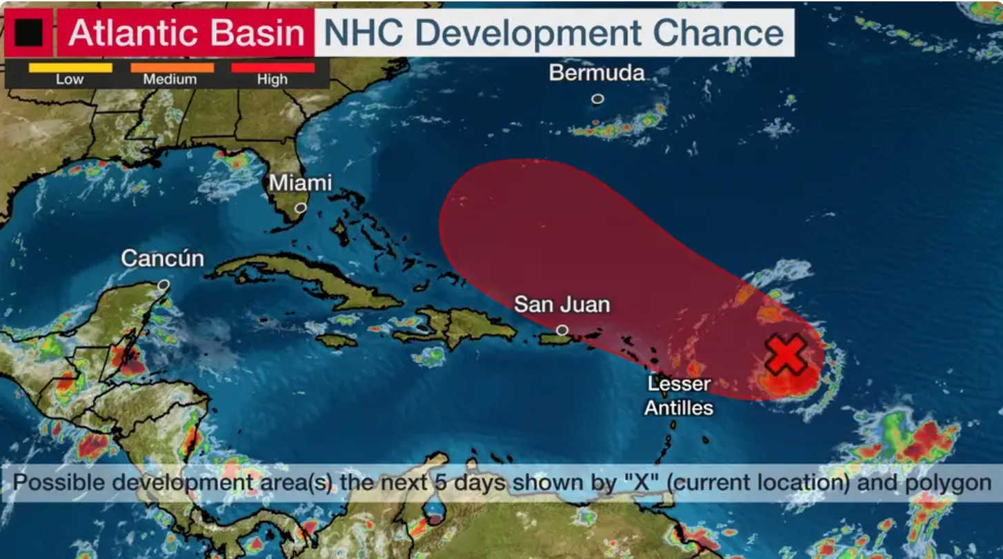Rain Expected This Weekend as Weather System Moves Northeast of Territory