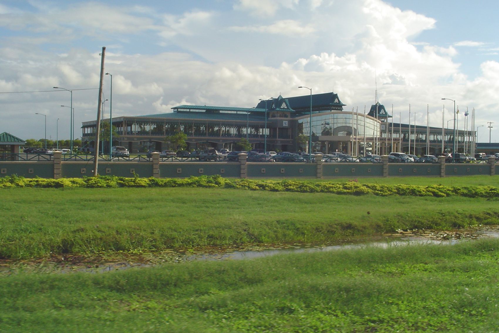 CARICOM’s Secretariat headquarters in Guyana, pictured in May 2006. The CARICOM Development Fund is sponsoring a new Caribbean Sustainability Bond.