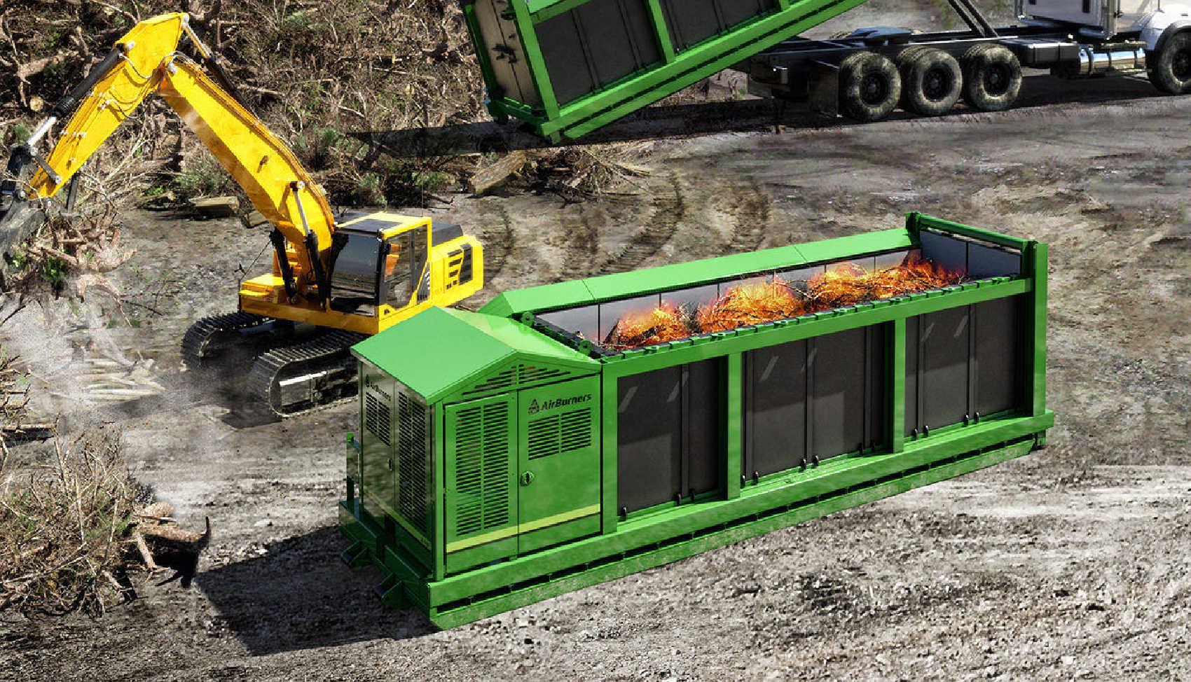 Air Curtain Incin...