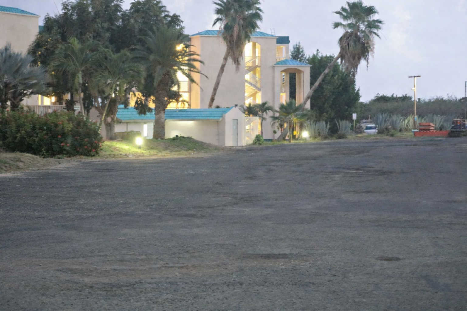 Divi Carina Hotel and Casino on St. Croix, near where police say shots were fired around 12:11 a.m. on February 13, 2026, leaving an adult male wounded and prompting an ongoing investigation.