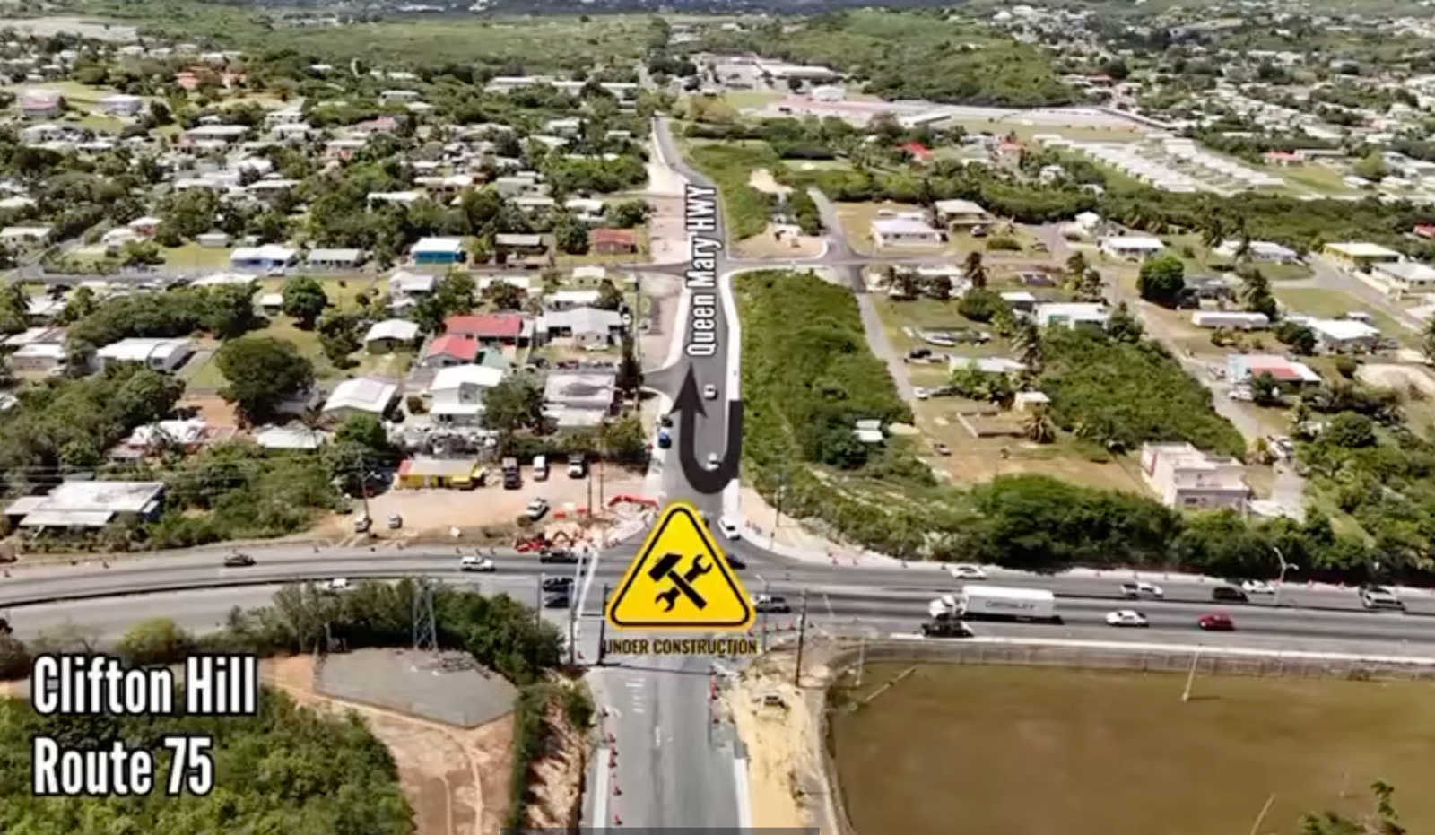 Watch: VIPD Asks Community to Utilize Queen Mary Highway Saturday and Sunday