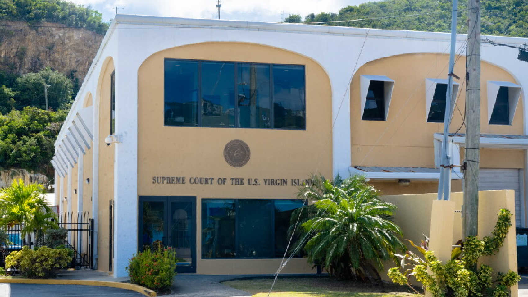 The V.I. Supreme Court building on St. Thomas. Attorneys in 13 tobacco lawsuits are asking the court to resolve key legal questions they say have stalled the consolidated cases in Superior Court.
