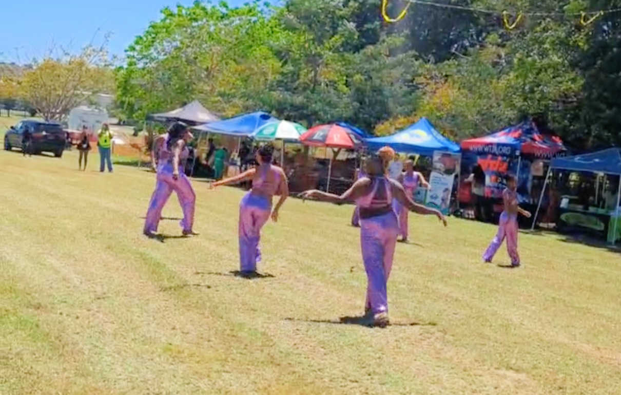 One of several performances at UVI's Afternoon on the Green in St. Thomas.