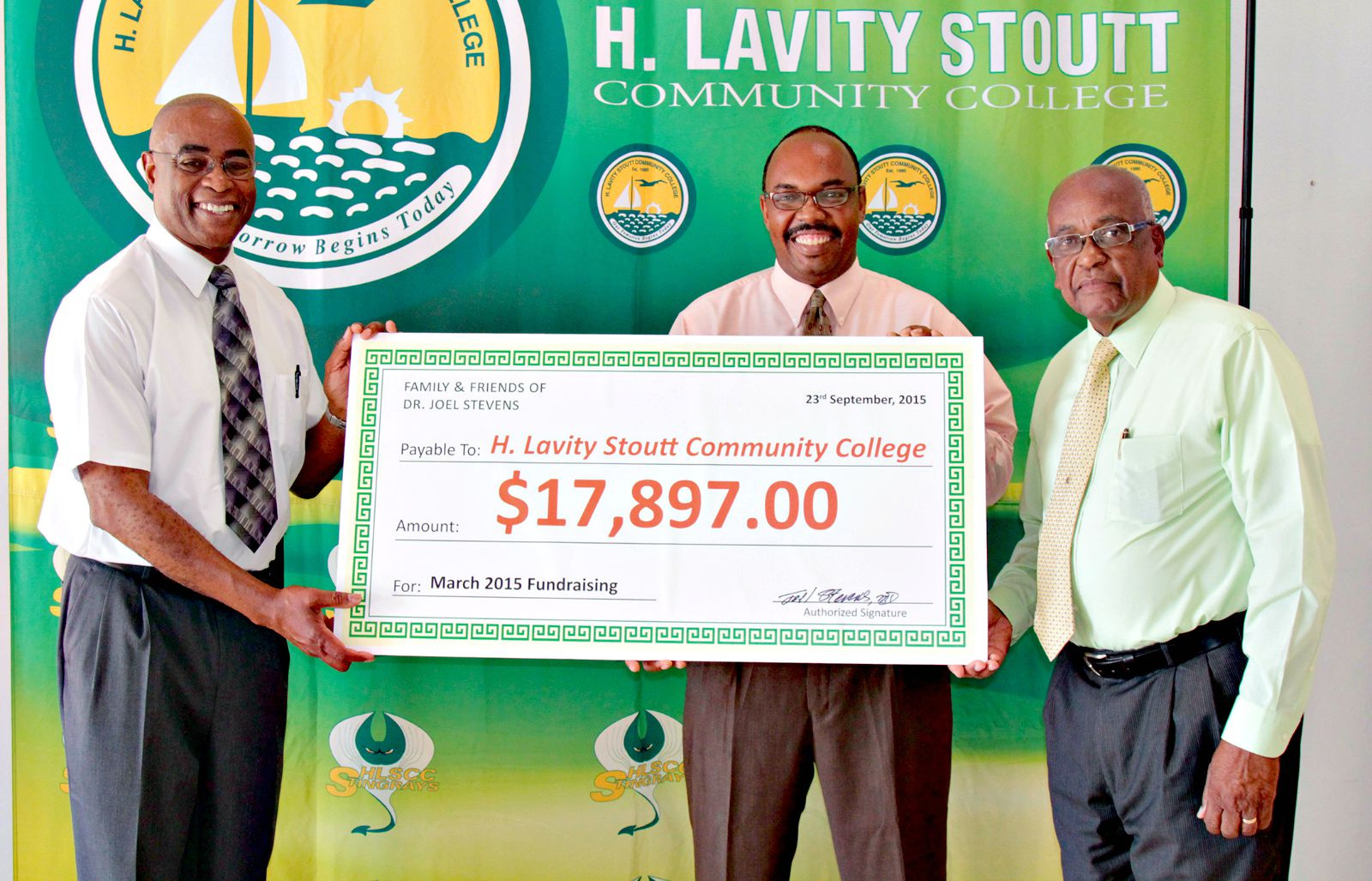 BVI Community College Awarded $18,000 Donation From Local Surgeon