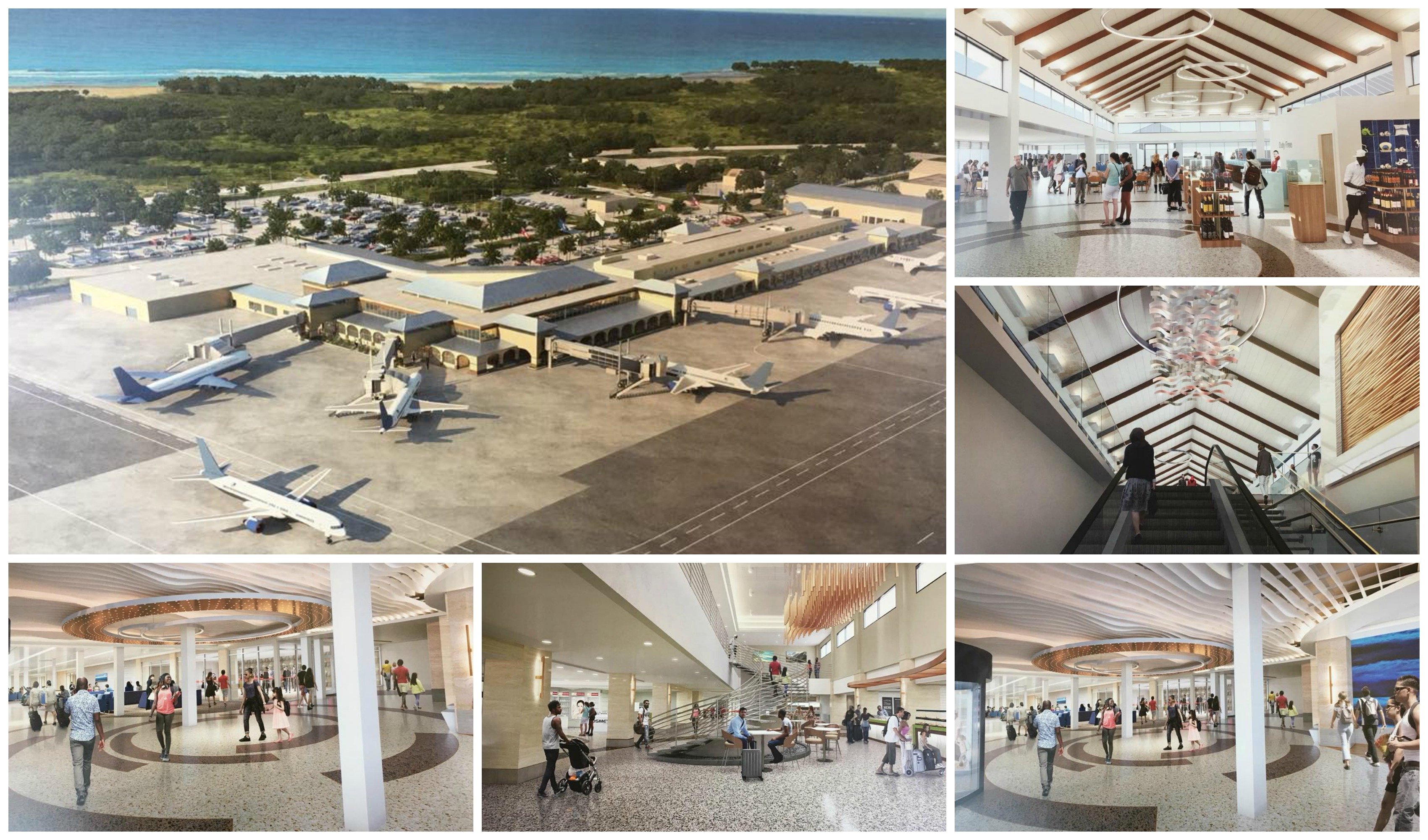 St. Croix Airport Redesign Unveiled: Second Floor, Escalator, Jet Bridges, Baggage Handling Expansion And More