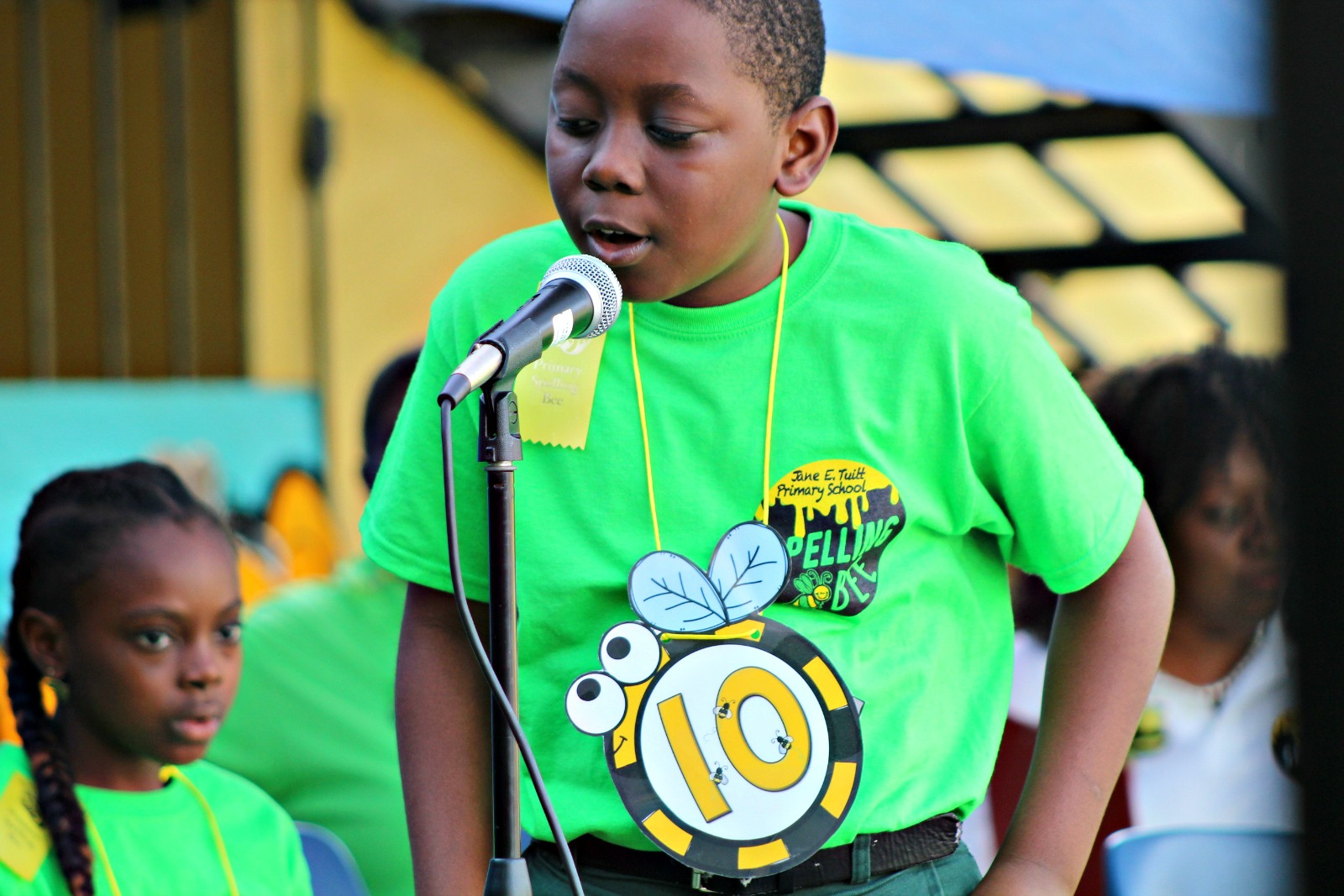 Jane E. Tuitt Primary School Annual Spelling Bee Showcase Students' Vocabulary Development