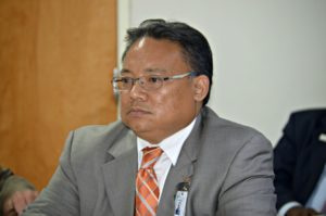 J.F.L. Acting C.E.O. Richard Evangelista.