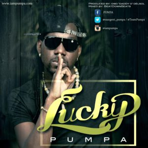 Artwork for PUMPA's latest single, Lucky.