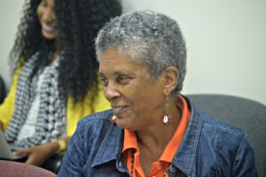 St. Croix Board of Elections member Lisa Harris-Moorhead.