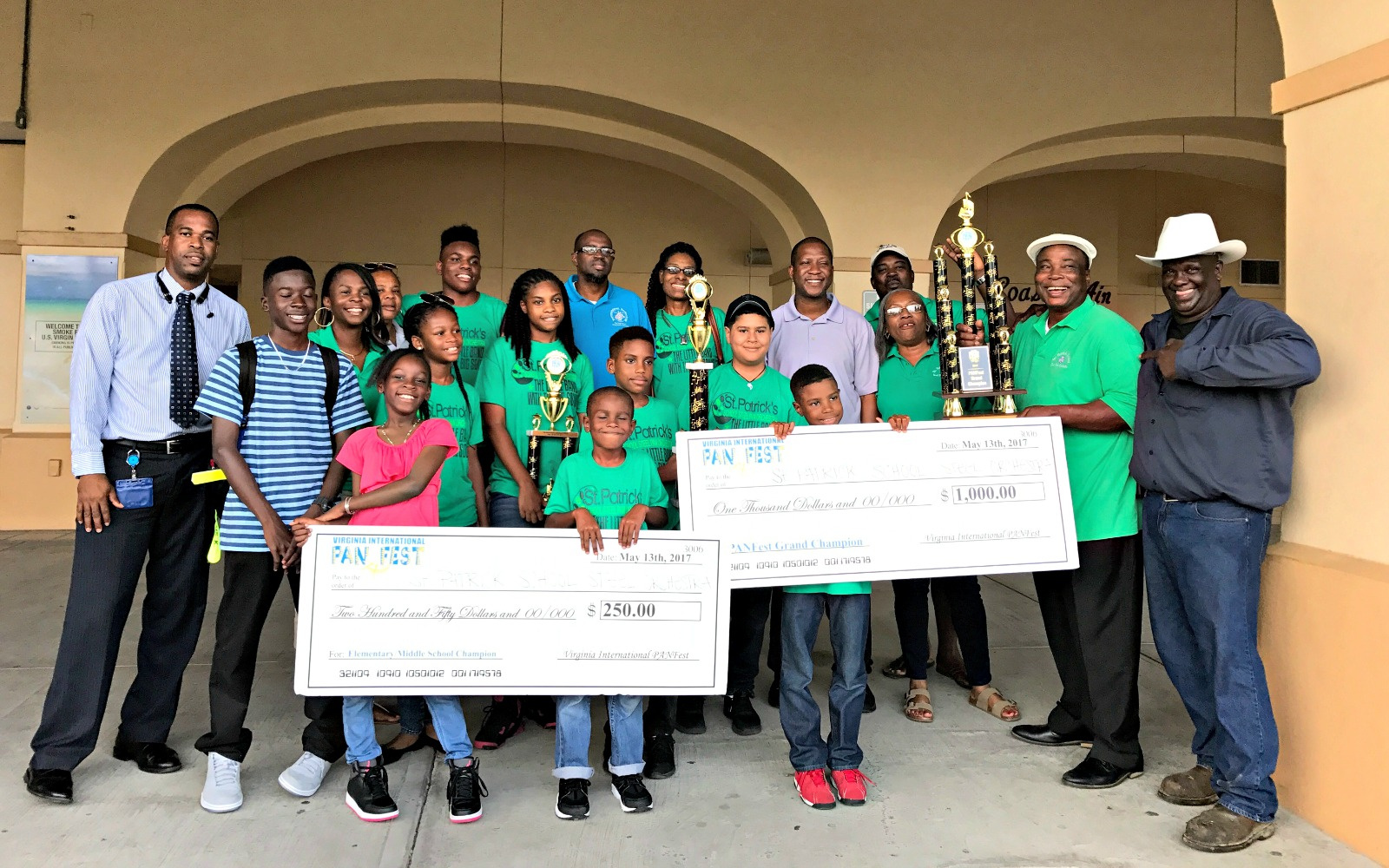 St. Patrick School Steel Orchestra Wins Virginia International Pan Fest Competition