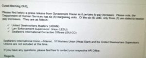 Human Services Internal Memo