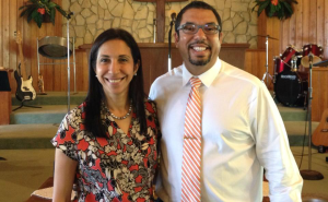 Gubernatorial candidate Soraya Diase-Coffelt and running mate John Canegata