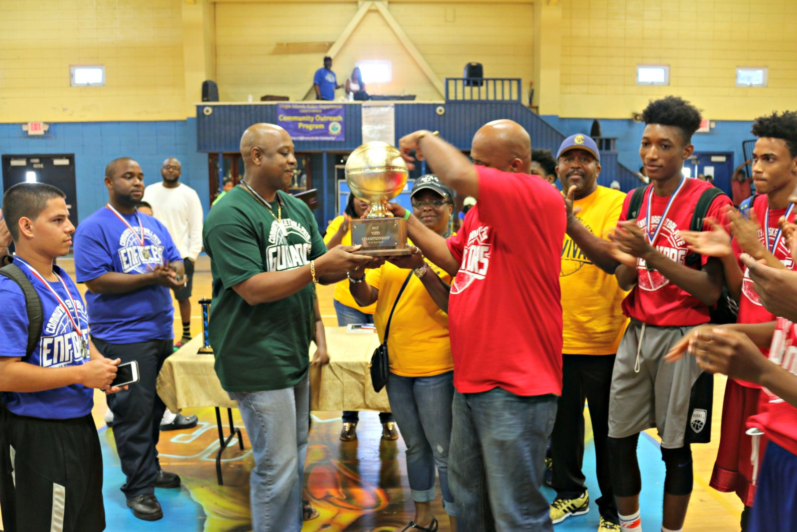 V.I.P.D. Hosts Youth Basketball Tournament In Strategy To Quell Violence