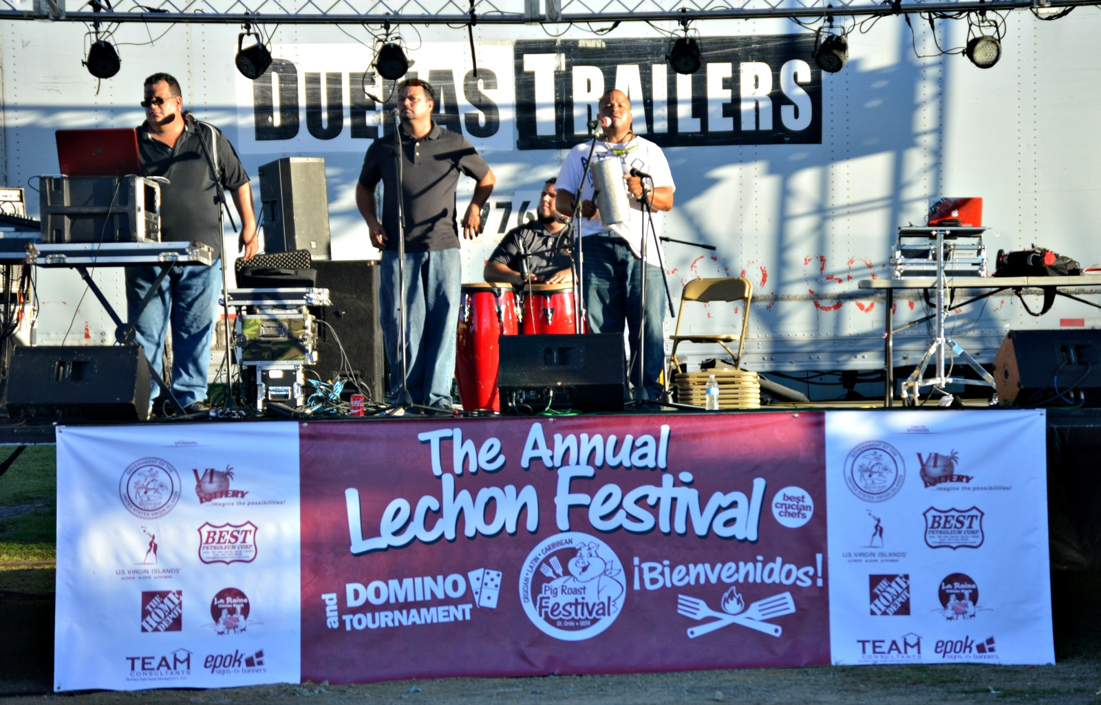 Watch: Scenes From The 12th Annual Lechon Festival